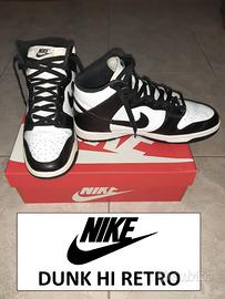 Scarpe Nike Dunk High Retro "Panda"