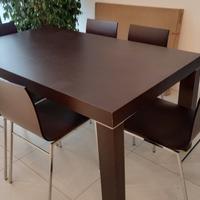 tavolo allungabile e 6 sedie 