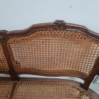 divanetto in paglia di vienna