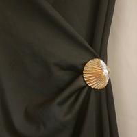 Abito lungo nero elegante 