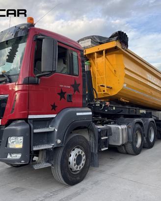 Man 33.510 trattore con vasca e Carrellone 2021