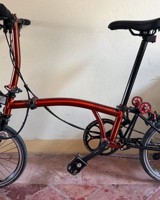 Brompton Superlight Flame Lacquer Black Edition