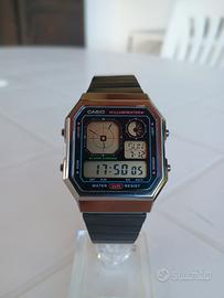 Orologio Casio A130WEGG -1A Modulo 3571 Gunmetal 