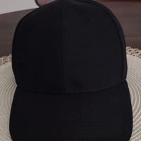 Cappello Cappellino Baseball Nero "NUOVO"