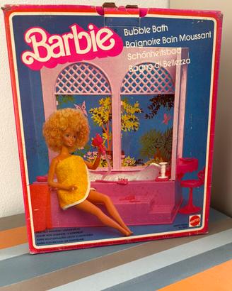 Barbie Bubble Bath Mattel vintage anni 80