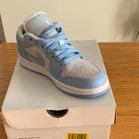 Jordan 1 alluminio bianco basso donna
