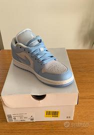 Jordan 1 alluminio bianco basso donna