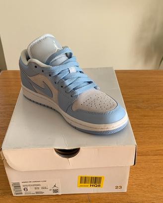 Jordan 1 alluminio bianco basso donna