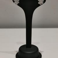 Orecchini in oro bianco con diamanti vari modelli