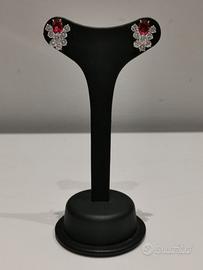 Orecchini in oro bianco con diamanti vari modelli