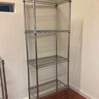 Scaffale metallico componibile - 35 x 60 x 166 cm