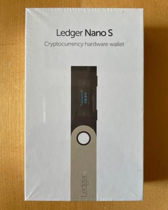 Ledger Nano S nuovo sigillato mai aperto