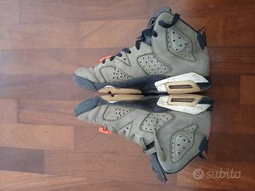 Jordan 6 Olive x Travis Scott