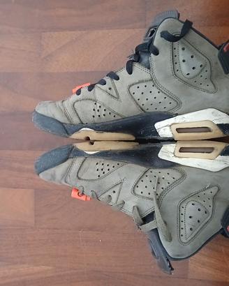 Jordan 6 Olive x Travis Scott