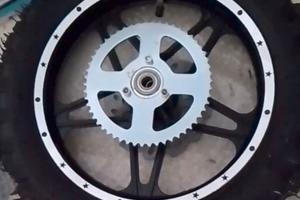 Ruota pit bike 110 cc