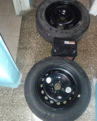 Gomme + batteria 