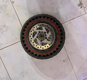 Ruota posteriore monopattino elettrico