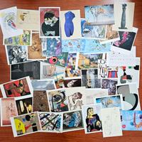 Lotto di 42 Cartoline Arte Contemporanea