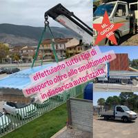 Trasporti materiali - calcinacci - rifiuti edili