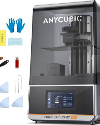 Anycubic M7 PRO + Wash and Cure 3 + Accessori