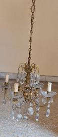 Lampadario Cristallo anni '50