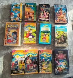 video cassette VHS cartoni animati vari originali