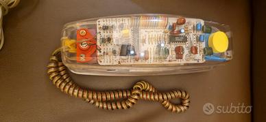 telefono Sitel modello Fh-003 trasparente vintage