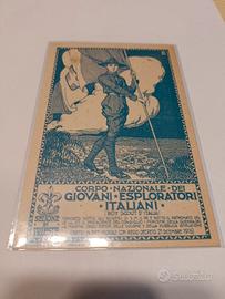 biglietto cartolina grande lotteria 1922