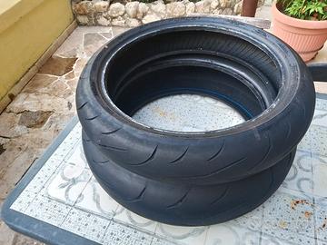 coppia gomme moto/pneumatici