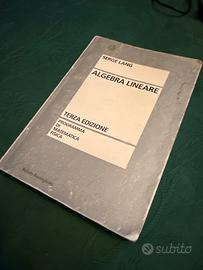 Algebra Lineare - Serge Lang
