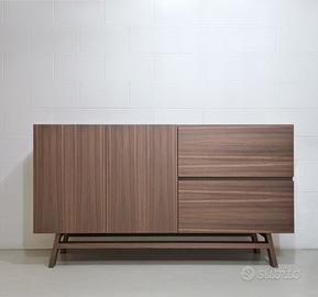 CREDENZA PER SOGGIORNO IN NOCE CANALETTO