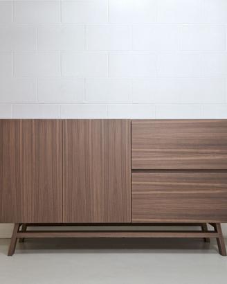CREDENZA PER SOGGIORNO IN NOCE CANALETTO