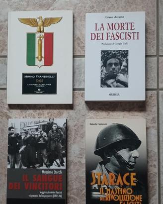 4 libri sul fascismo di diverse case editrici