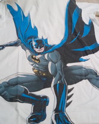 maglietta di batman di cotone mezza manica 