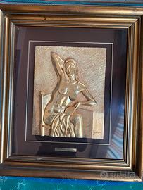 Quadro Sciltian nudo dí donna