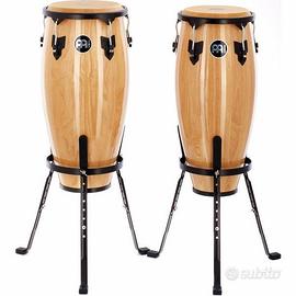 Meinl HC555 Congas 10" + 11" + Custodie Millenium
