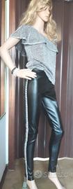 Leggings in Ecopelle