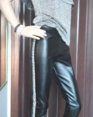 Leggings in Ecopelle