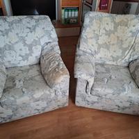 Coppia di poltrone sfoderabili