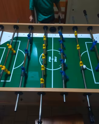 Set aste calcio balilla biliardino