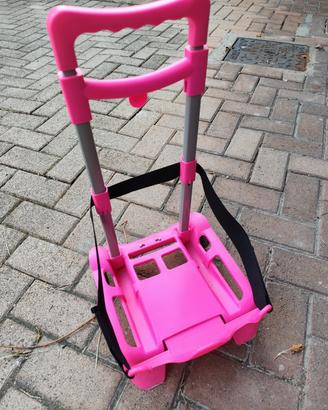 Carrello per trolley zaino scuola 