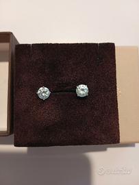 Orecchini in argento punto luce 