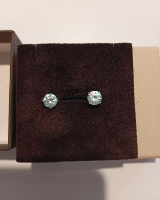 Orecchini in argento punto luce 