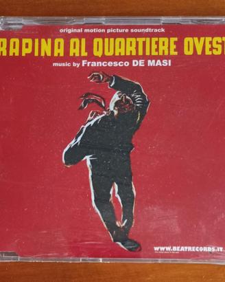 RAPINA AL QUARTIERE OVEST  soundtrack  CD