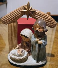 piccolo presepe in terracotta 