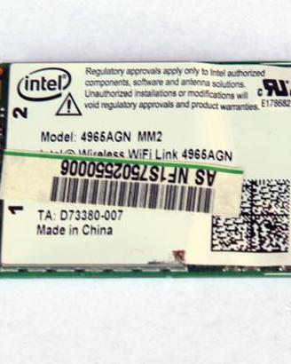 Modulo wifi intel 4965AGN per notebook