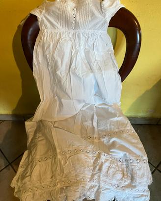 Vestito vintage battesimo neonato