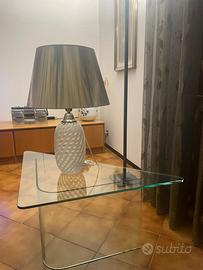 Tavolino di cristallo