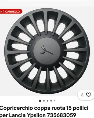 Cerchi lancia Ypsilon
