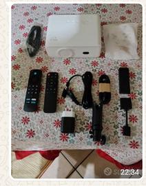 mini proiettore full HD WIFI+Amazon Fire TV stick
